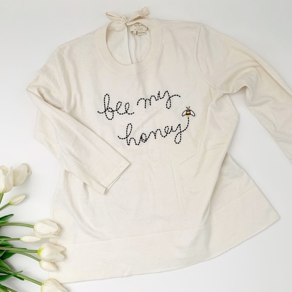 kate spade | bee my honey sweater - Picture 5 of 8
